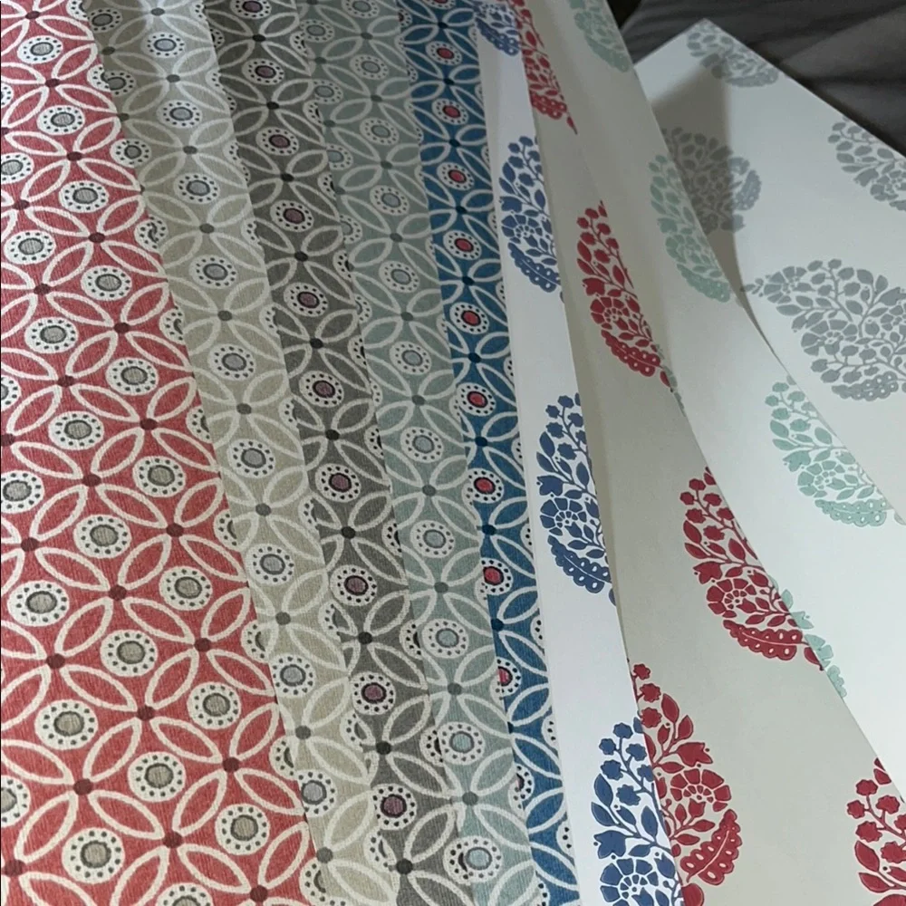 York Small Prints Colorful Patterned Wallpaper Samples